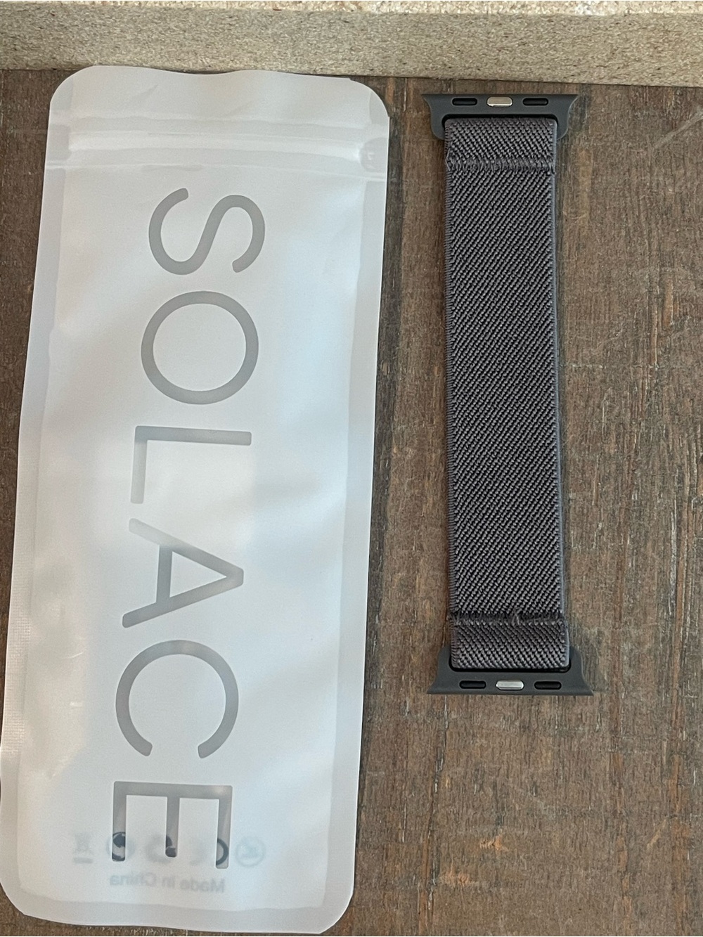 Solace Paladin Loop Apple Watch Band XS Gray NEW